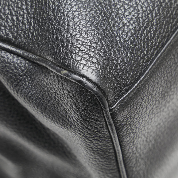 Bottega Veneta black leather business bag - Picture 6 of 10